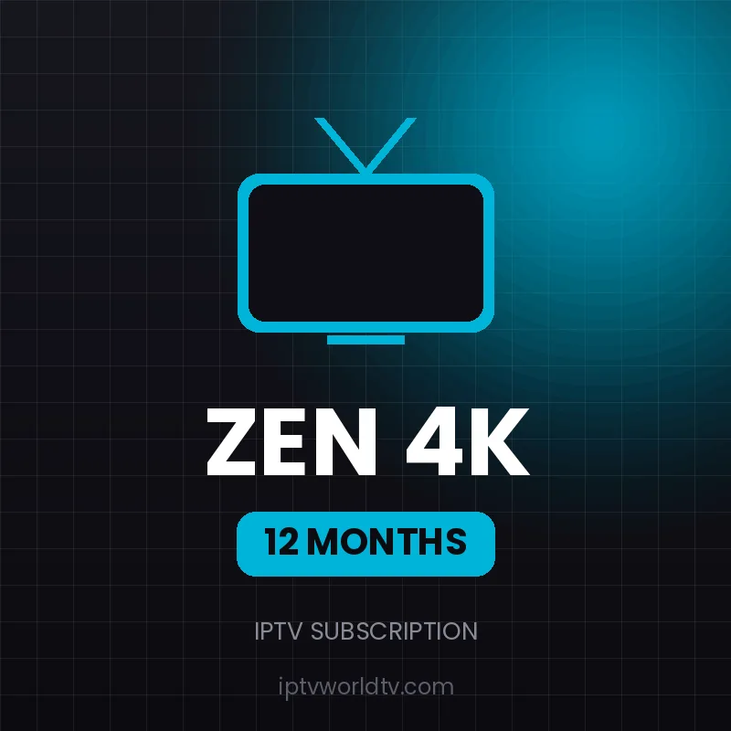 اشتراك زين ZEN 4K — 12 شهراً